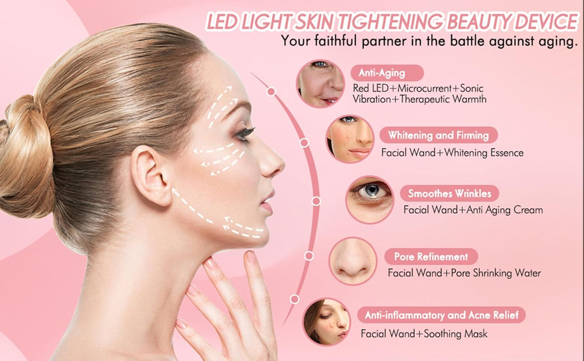 Concepta Red Light Therapy for Face 4‑in‑1 Skincare