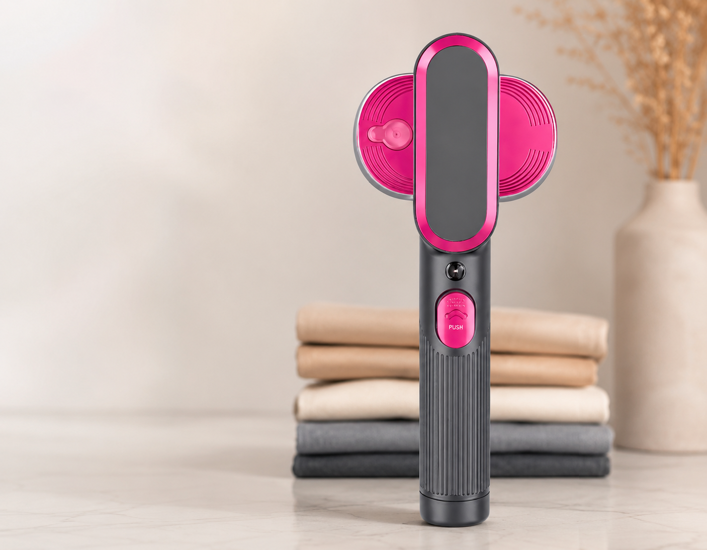 2-in-1 Portable Garment Steamer Iron | 1000W Fast Heat| Wrinkle-Free in Seconds